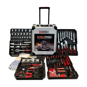 Kit De Herramientas Manuales 499 Piezas Valija Transportadora Set Kanji Tools 