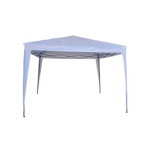 Gazebo 3 x 3 metros Plegable Portátil Plicosa Blanco