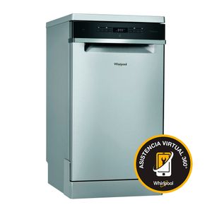 Lavavajillas Whirlpool WSFO3T2X Sense Inverter 10C Inox
