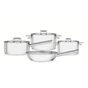 Batería de Cocina Tramontina Brava 7 Piezas