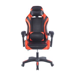 Silla Gamer Ergonómica Negra y Roja