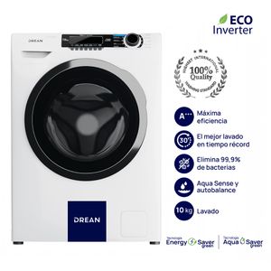 Lavarropas Carga Frontal 10 Kg Blanco Drean LFDR1012SB0